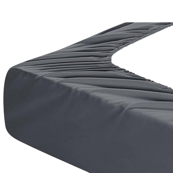400TC Pack of 2 Fitted Sheets with Pillowcase - Super Soft Cosy Luxury Bedding