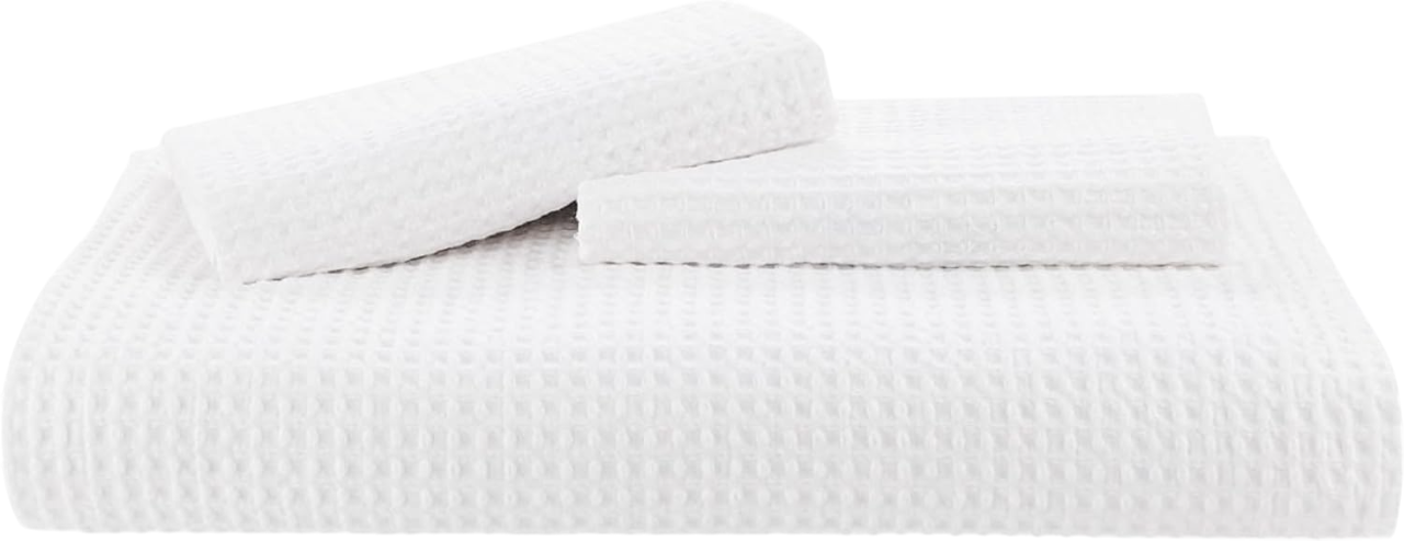 Cotton Duvet Cover Queen - 100% Cotton Waffle Weave Bright