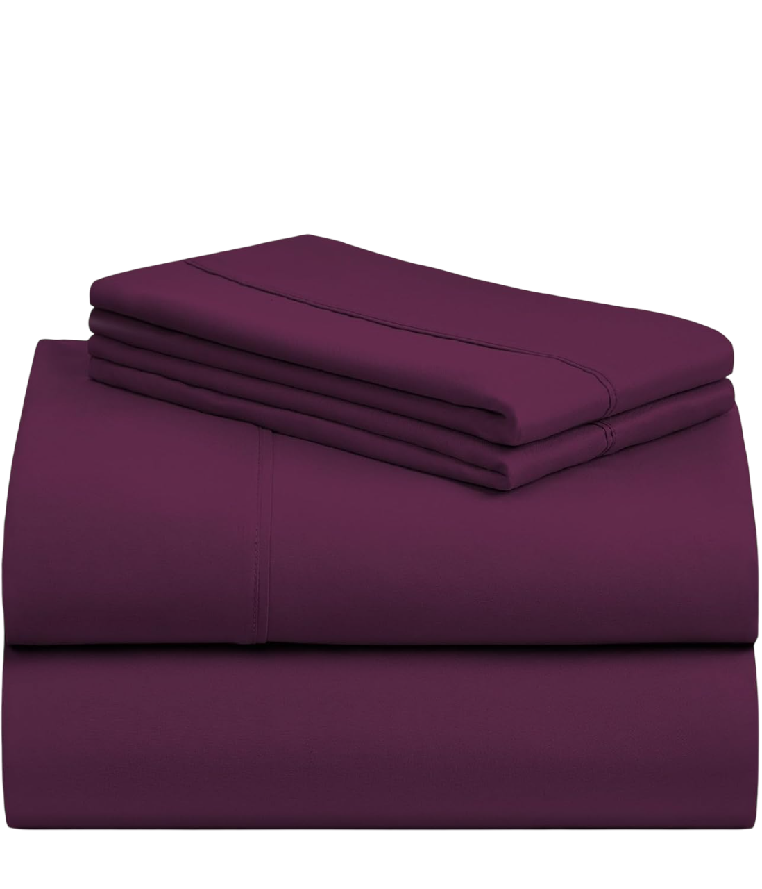 4 PC King Size Sheet Set Deep Pockets 18" Wrinkle Free Cooling Sheets