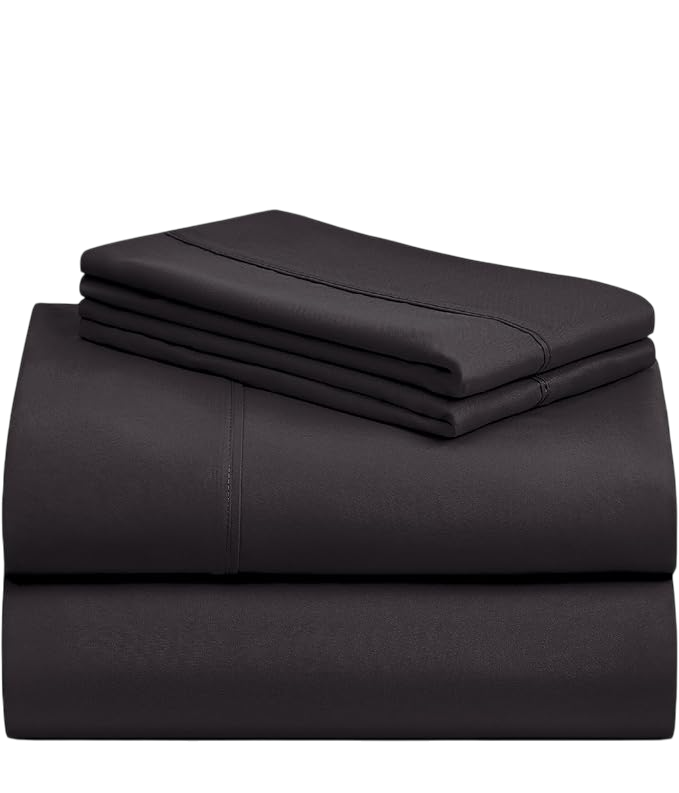 4 PC King Size Sheet Set Deep Pockets 18" Wrinkle Free Cooling Sheets