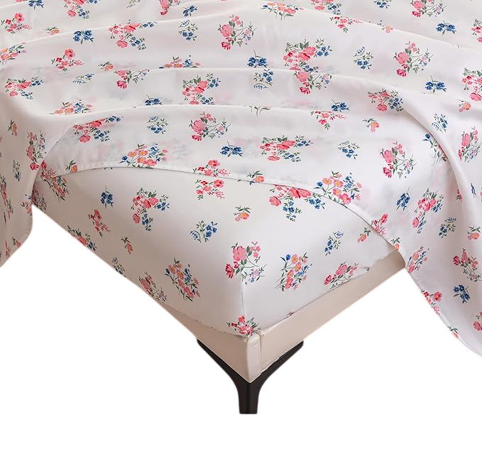 Floral Bed Sheets Queen Size 18” Deep Pocket Queen