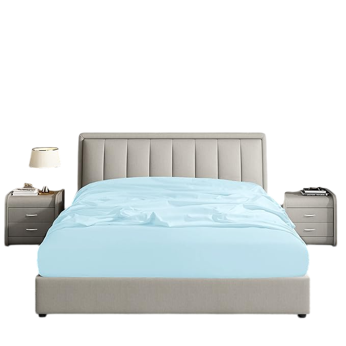 Luxury Wrinkle And Fade Resistant Ultra Soft Microfiber Single Fitted Sheet,