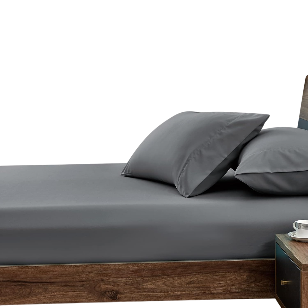 Twin Fitted Sheet 2 Pack - Hotel Quality - Ultra Soft & Breathable