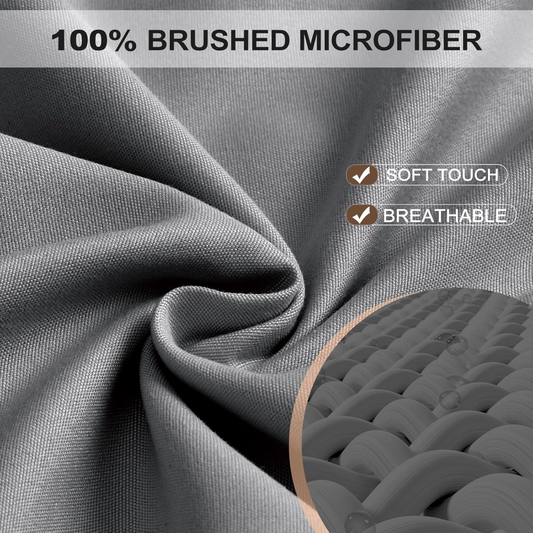 Twin Fitted Sheet 2 Pack - Hotel Quality - Ultra Soft & Breathable