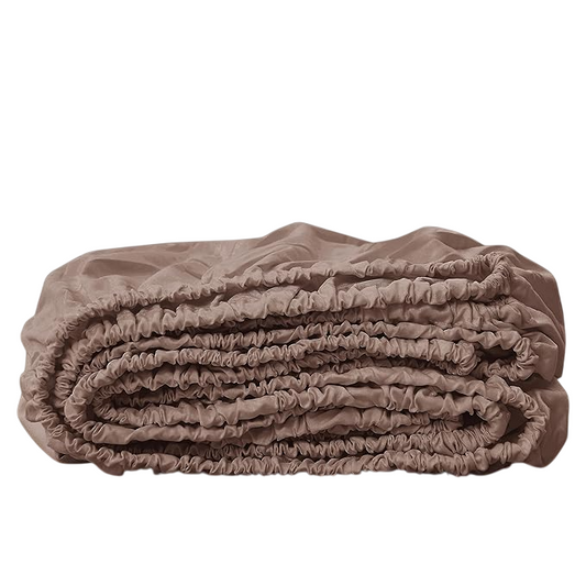 King Fitted Sheet Only, Soft Breathable Bottom Sheet - 78"x80" Deep Pockets King Size Fitted Shee